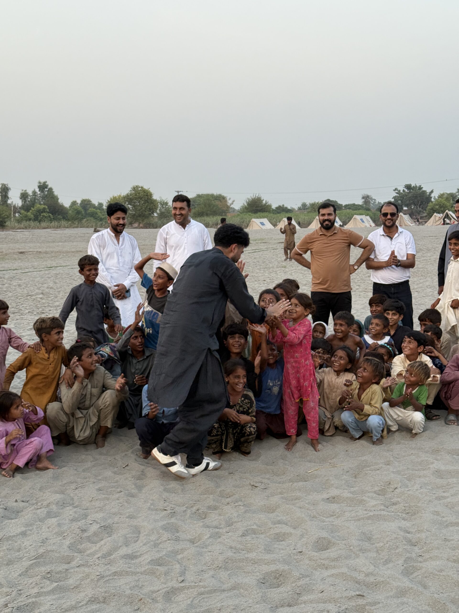 Donation to Flood Areas under Nasreen Afshan Foundation